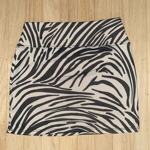 Emory Park Zebra Print Skirt ✨